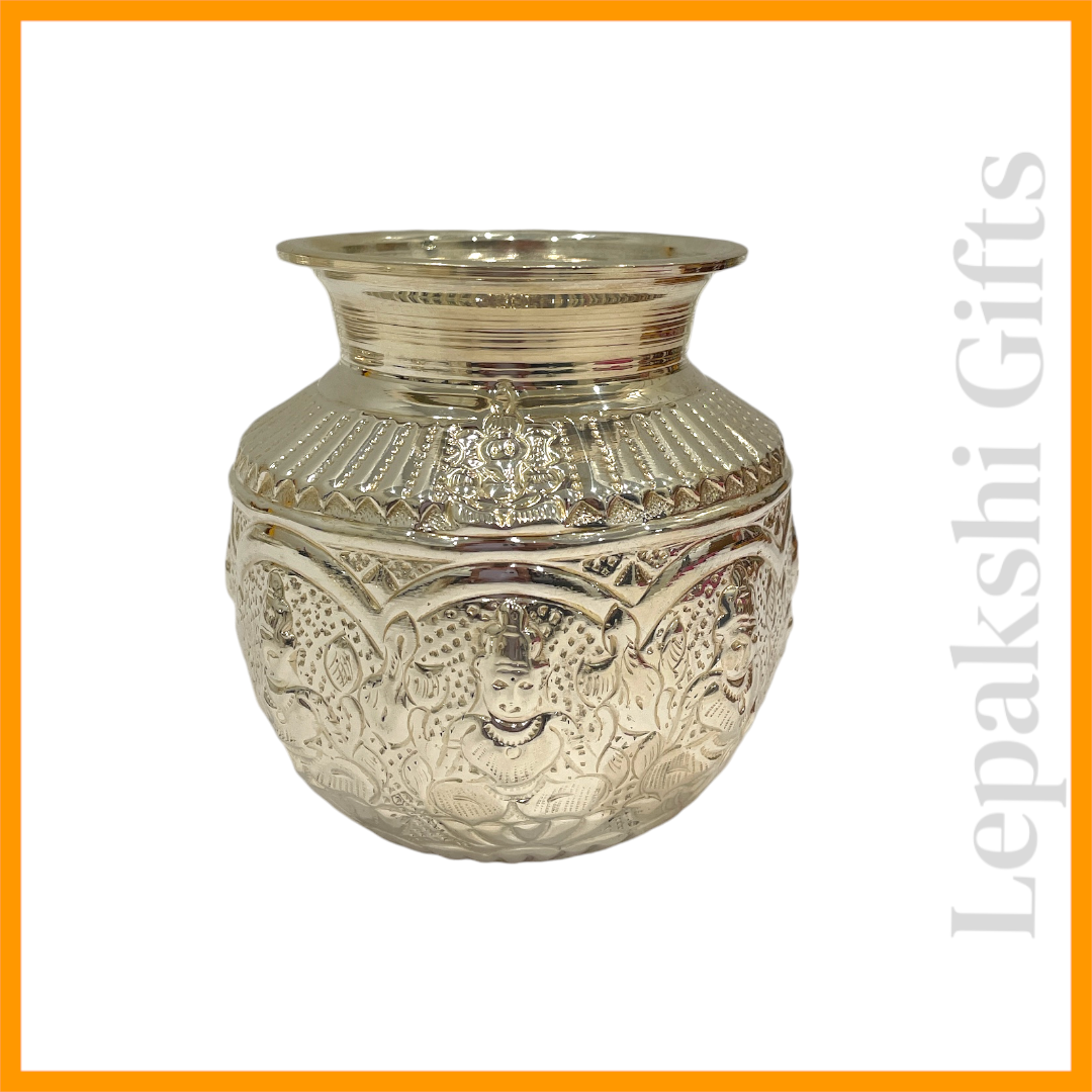 German Silver House Warming Pooja Set