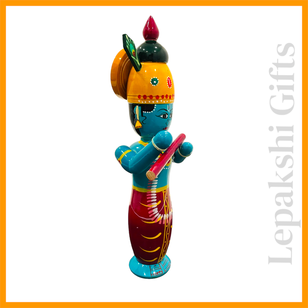 Etikoppaka - Krishna Idol