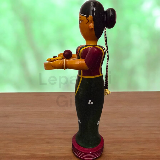 Traditional women with Thamboolam Plate