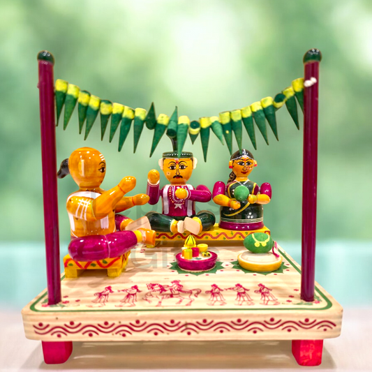 Etikoppaka Pelli Mandapam Set