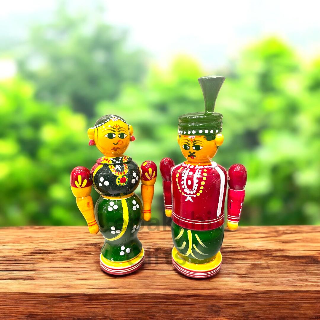Etikoppaka - Bride and Groom Pasupu Kumkum