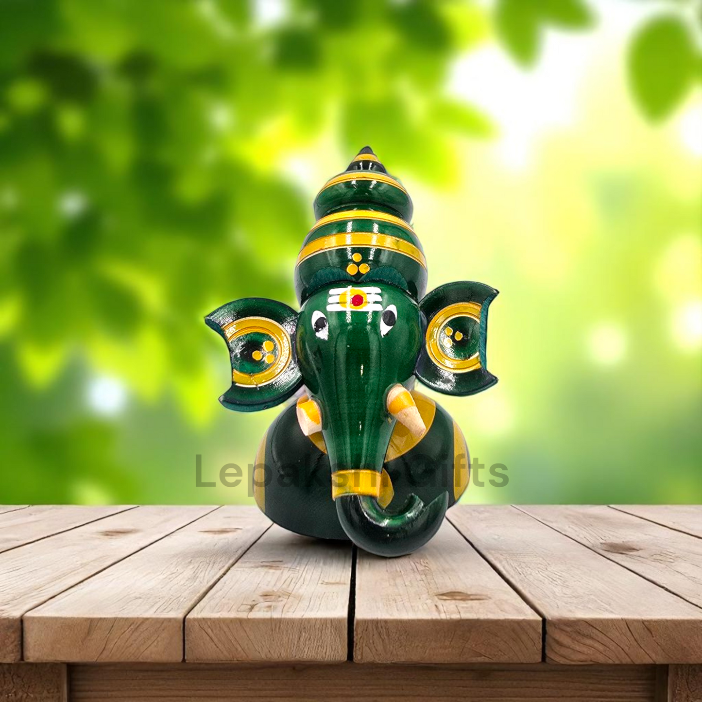 Wooden Vinayaka / Ganesh Idol