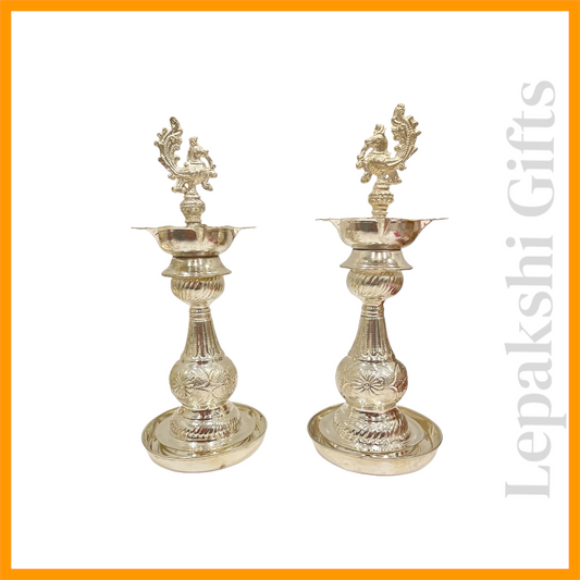 German SIlver Long Deepam